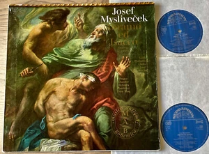 SUPRAPHON 1 121021/2 MYSLIVECEK ABRAMO ED ISACCO 2-LP MAAG (1972) EX++ ORATORIO - Foto 1 di 4