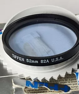 TIFFEN 52mm 82A Blue Light Balancing 82A 82-A 82 A Glass Lens Filter USA (5282A) - Picture 1 of 6
