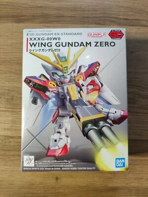 Bandai Gundam SD EX-Standard #018 Wing Gundam Zero Model Kit - Image 1 of 2