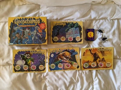 Goosebumps Shrieks and Spiders Game Halloween 1995 Parker Brothers RL Stine - Image 1 of 4