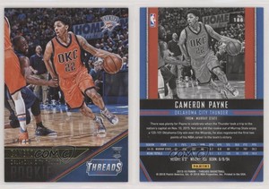 2015 Panini Threads Rookies Century Proof Gold /10 Cameron Payne #188 Rookie RC