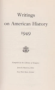 Writings on American History- 1949 bibliography -American Historical Association - Picture 1 of 1