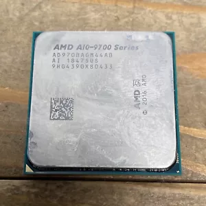 AMD A10-Series PRO A10-9700 3.5 - 3.8 GHz AD970BAGM44AB AM4 CPU Processor - Picture 1 of 2