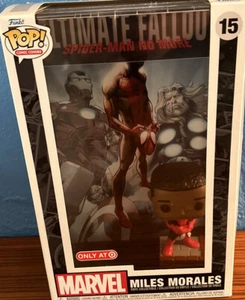 Funko Pop! Cubierta de cómic Marvel Miles Morales #15 Target exclusivo ¡ENVÍO RÁPIDO!! - Imagen 1 de 4