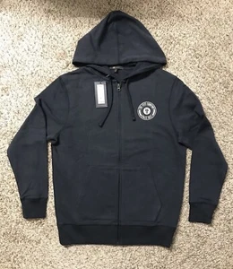 FRYE MENS FULL ZIP HOODIE MSRP $128.00 Black Color Style:FFF8BKL02 - Picture 1 of 7