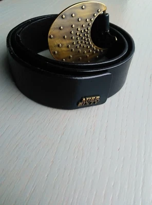 MISS SIXTY Cinturón Mujer Cuero Genuino Negro Talla XS Foto 1 de 4