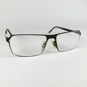 PORSCHE DESIGN eyeglasses MATT REDISH BROWN RECTANGLE glasses frame MOD: P8255 D - Picture 1 of 13