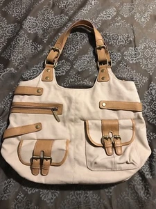 OLIVIA And JOY-NEW YORK-Large Beige SHOULDER/TOTE/BAG/PURSE (LN) - Picture 1 of 12