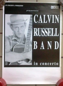 Locandina originale Calvin Russell Band - Foto 1 di 1