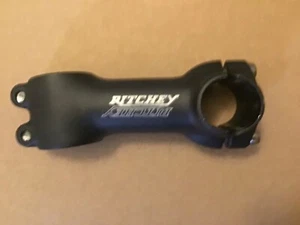 Ritchey 1 1/8" 90mm 26.0 Clamp Threadless Black Aluminum Stem +/-6 Degree - Picture 1 of 8