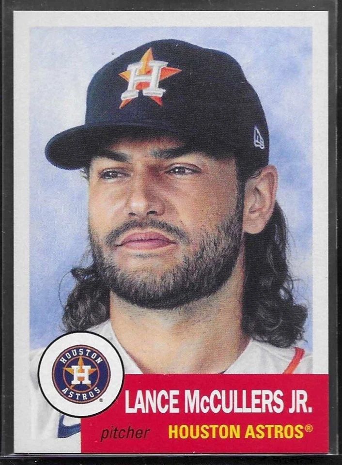 2021 TOPPS LIVING SET # 460 LANCE McCULLERS JR. Houston Astros 1,377 Printed - Image 1 of 1