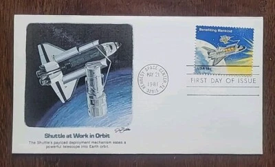 US FDC # 1914 Benefitting Mankind 1981. - Image 1 of 4