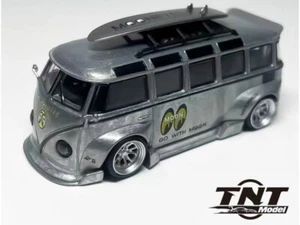 VW Volkswagen T1 Widebody - ZAMAC - Mooneyes - TNT 1:64 - Foto 1 di 6