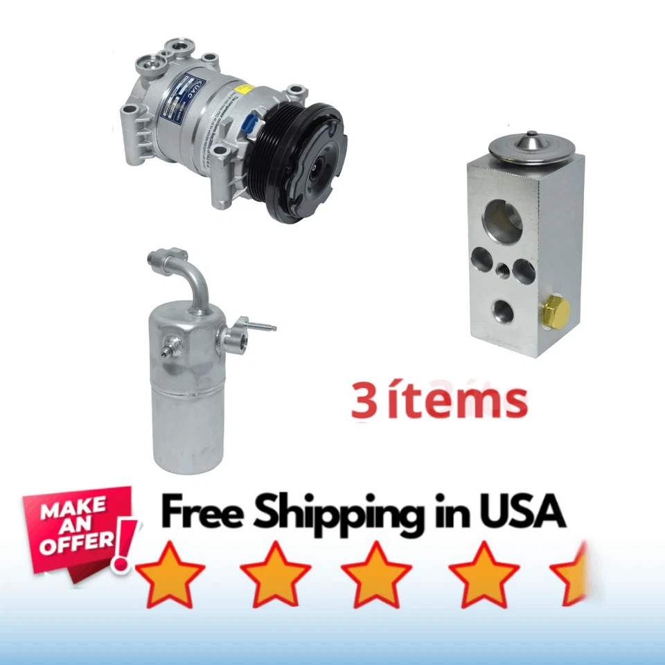 Kit Compresor A/C Fit Hummer H1 Base 2002-2004 Foto 1 de 1