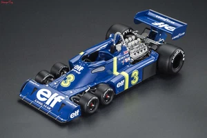 GP Replicas Tyrrell P34 #3 Jody Scheckter Pole/Winner Sweden GP 1976 1/18 - Picture 1 of 1
