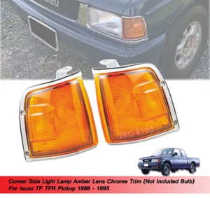 FRONT CORNER LIGHT LAMP ORIGINAL COLOR Fit ISUZU TFR TF AMIGO PICKUP 1988- 1995 - Picture 1 of 5