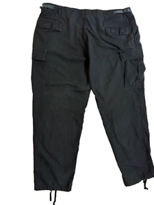 Propper Black Tactical Pants Tie Legs Carpenter Pockets Adj. Waist XXL - Picture 1 of 8
