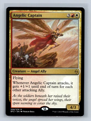 Magic the Gathering - MTG - BFZ - Angelic Captain - Rare - Image 1 of 4