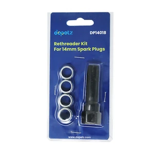 M14 X 14mm Spark Plug Thread Repair Kit Hss Tap Reamer & 4 Rethread Inserts - Picture 1 of 12