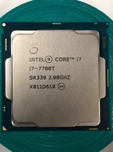 Intel Core i7-7700T SR339 2.9-3.8GHz Quad-Core 8MB LGA1151 Desktop Processor - Picture 1 of 3