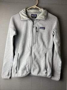 PATAGONIA Gray Full Zip Fleece Better Sweater Jacket Womens Small s9 - Picture 1 of 12