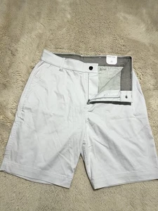 Nike Dri Fit UV Golf Chino Shorts Uomo Taglia 29 Bianco DA4142-025 Nuovo con etichette Upf 40+ - Foto 1 di 9