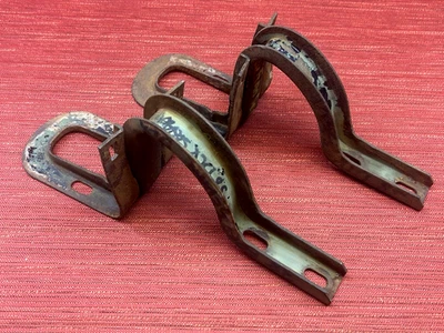 Par de bisagras de maletero Ford Deluxe 1938 sedán, cabeza plana Hot Rat Rod Lowrider Foto 1 de 4