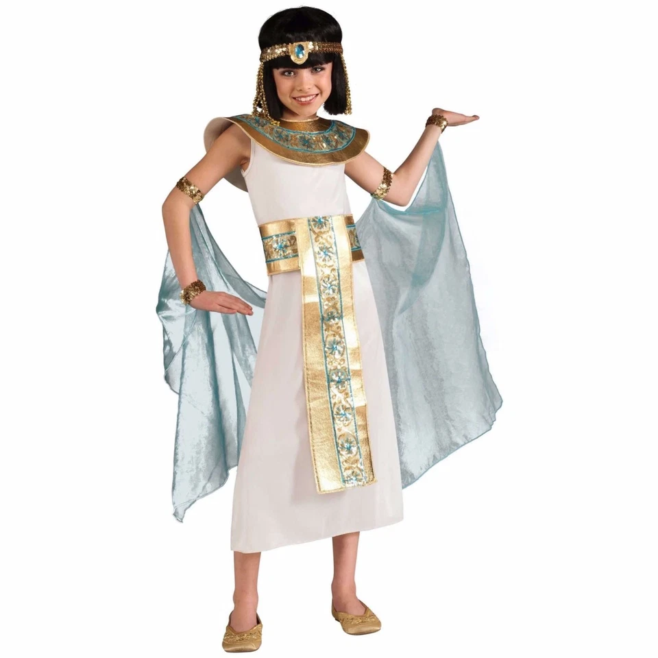 Disfraz Cleopatra Diosa Egipcia Reina del Nilo Semana del Libro Antiguo Niño Niñas Foto 1 de 1