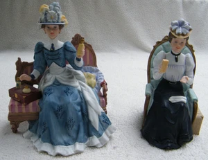 2 AVON MRS. ALBEE AWARD FIGUREN 1982 1992 - Bild 1 von 6