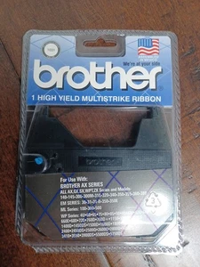 Brother NOS 1031 Nastro Multi Str ad alta resa nero - AX GX SX WPT ZX. OEM. Nuovo - Foto 1 di 9
