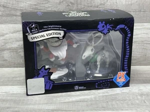 BEAST KINGDOM CO., LTD The Nightmare Before Christmas: Babbo Natale Jack & Reindeer nuovo - Foto 1 di 4