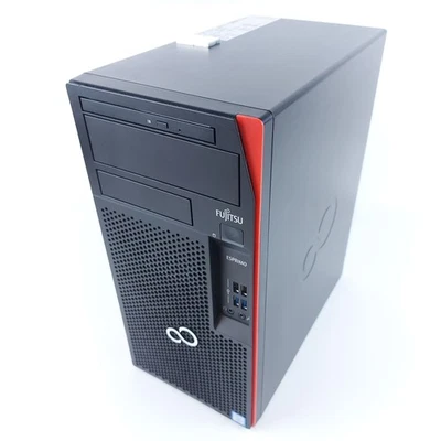 Fujitsu Esprimo P557 Micro Tower Desktop PC i5-7400 8GB RAM No SSD/HDD Tested - Image 1 of 4