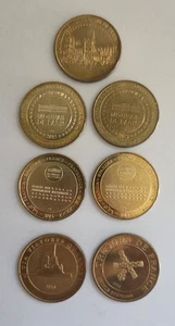 Monnaie de Paris Monedas Medallas Fichas Lote de 7 Notre Dame Arco Ópera Más 2015 - Imagen 1 de 14