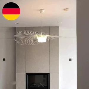 Lampada Vertigo 80 cm sospensione vintage sospensione moderna cappello soggiorno corona - Foto 1 di 7