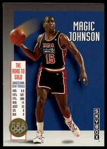 1992-93 SkyBox #USA12 Magic Johnson Olympic Team - Bild 1 von 2