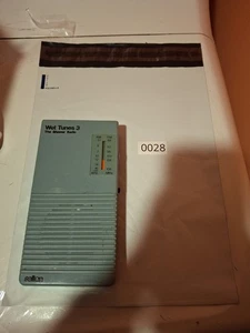 Vintage 1985 Salton Wet Tunes 3 AM/FM Shower Radio w/ Mounting Bracket Tested - Picture 1 of 2