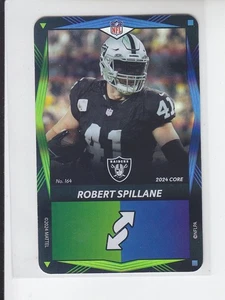 NFL Uno Elite Core Edition ROBERT SPILLANE FOIL SP Green Blue Raiders #164 - Picture 1 of 1