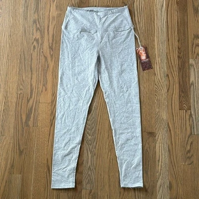 Leggings de exterior Kyodan talla pequeña para mujer gris claro tiro ultra alto nailon suave Foto 1 de 4