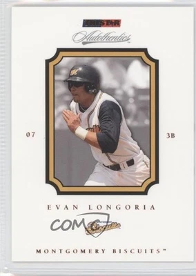 2007 TRISTAR Autothentics Bronze /50 Evan Longoria #69 - Image 1 of 2