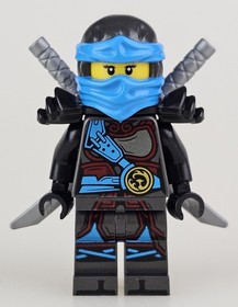 Nya with Dual Swords Ninjago Genuine Lego Minifigure From Set 70625