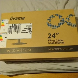 iiyama XU2493HS-B5 24 Inch IPS LCD with Slim Bezel, 4ms, Full HD 1920x1080, 1x H - Picture 1 of 5