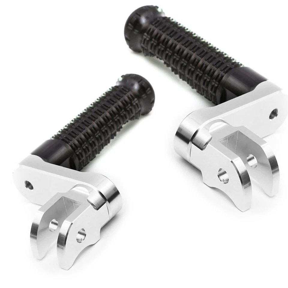 Clavijas de pie delanteras negras elevables MPRO 1,5 pulgadas para Kawasaki ER-6N 05 06 07 08 Foto 1 de 4
