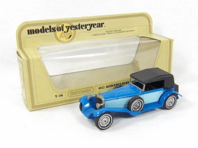 KA07 Models of Yesteryear - Y16 Mercedes - duck egg blue sidepanels - Bild 1 von 2