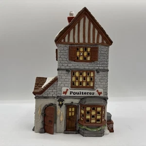 Department 56 1988 Vintage HVC Dickens Village Series Poulterer 5926-9 Retired - Picture 1 of 12