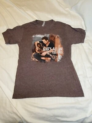 CAMISETA GARY ALLEN SET YOU FREE OFICIAL TOUR TALLA MEDIANA Foto 1 de 3