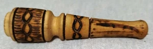 Vintage kleines bulgarisches Holz Zigarettenetui Handarbeit handgeschnitzt Holz sammeln - Bild 1 von 8