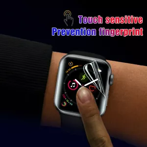 Soft Screen Protector Case Cover for Apple Watch 3 4 5 6 7 SE 45/44/42/41/40mm - Picture 1 of 7