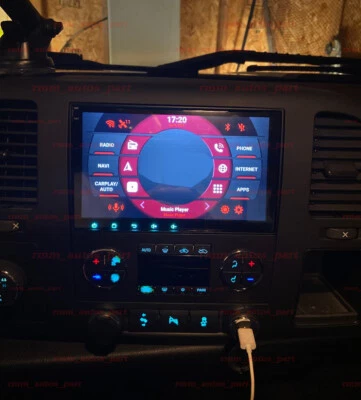 For 2007-2014 Chevy Silverado 1500HD 2500HD 3500HD Android Navi Radio Car Stereo - Image 1 of 4