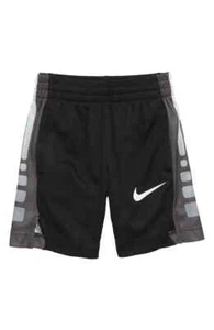 Nike Jungen Elite gestreifte Shorts grau Größe 7 #58 - Bild 1 von 2