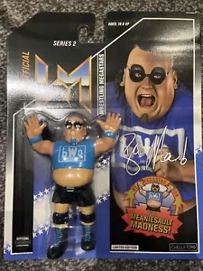 CHELLA TOYS BWO THE BLUE MEANIE WRESTLING FIGURES MEGASTARS EPIC TOYS RETRO - Picture 1 of 8